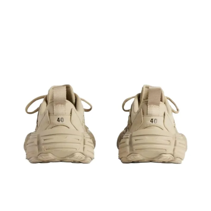 Balenciaga Monday Low Top Chunky Sneakers Women's Beige-3