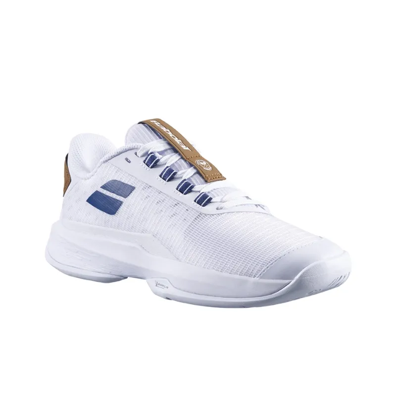 Babolat JET TERE 2 Cushioning And Breathable Tennis Shoes Women's White Blue-2