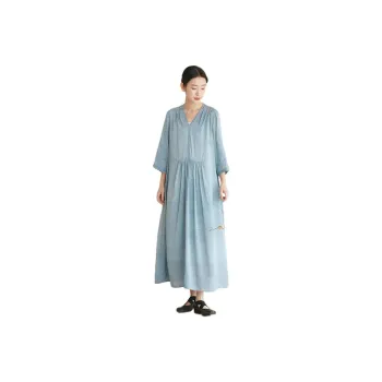JIXIANGYUER Long Sleeved Dress Women's