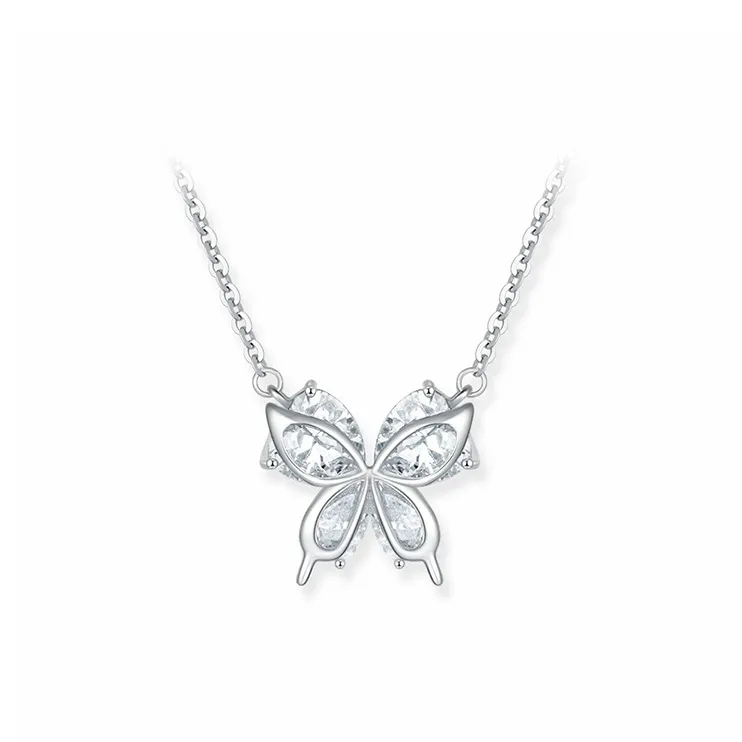 ALI THE FOX Zircon Necklaces Women's-0
