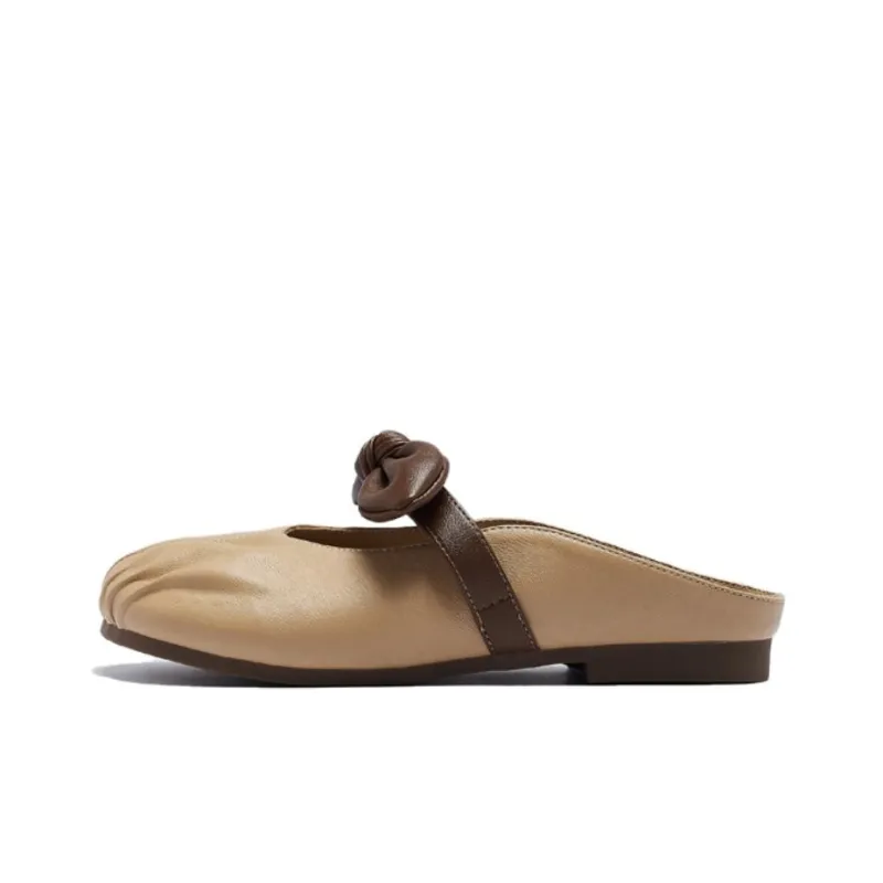 15 MINS Closed Toe Slippers 2.5cm Women's-7