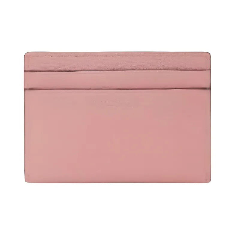 MICHAEL KORS Cow Leather Card Holder Women's Flesh Pink-1