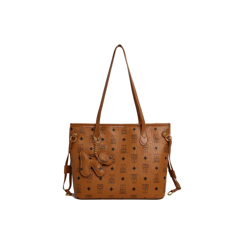 Meow In The Grass PU Shoulder Bag Women's Multicolor-12