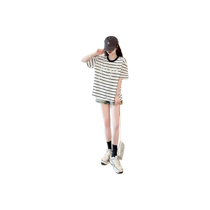 GOSO T Shirts Women's White-0
