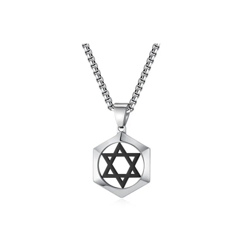 CHRROTA Titanium Steel Necklaces Men's-0
