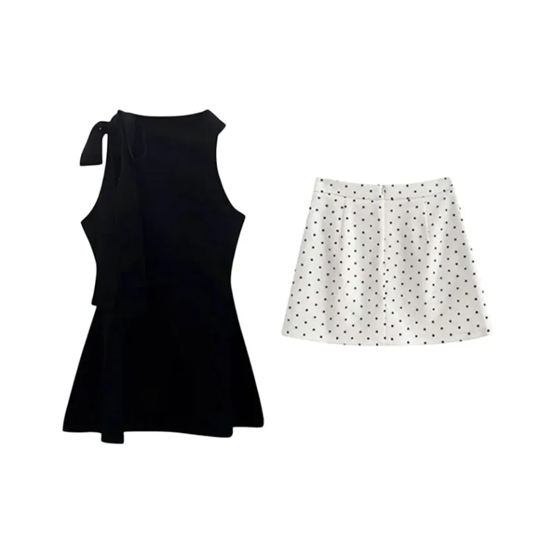 AHDO Two Piece Skirt Sets Women's-0