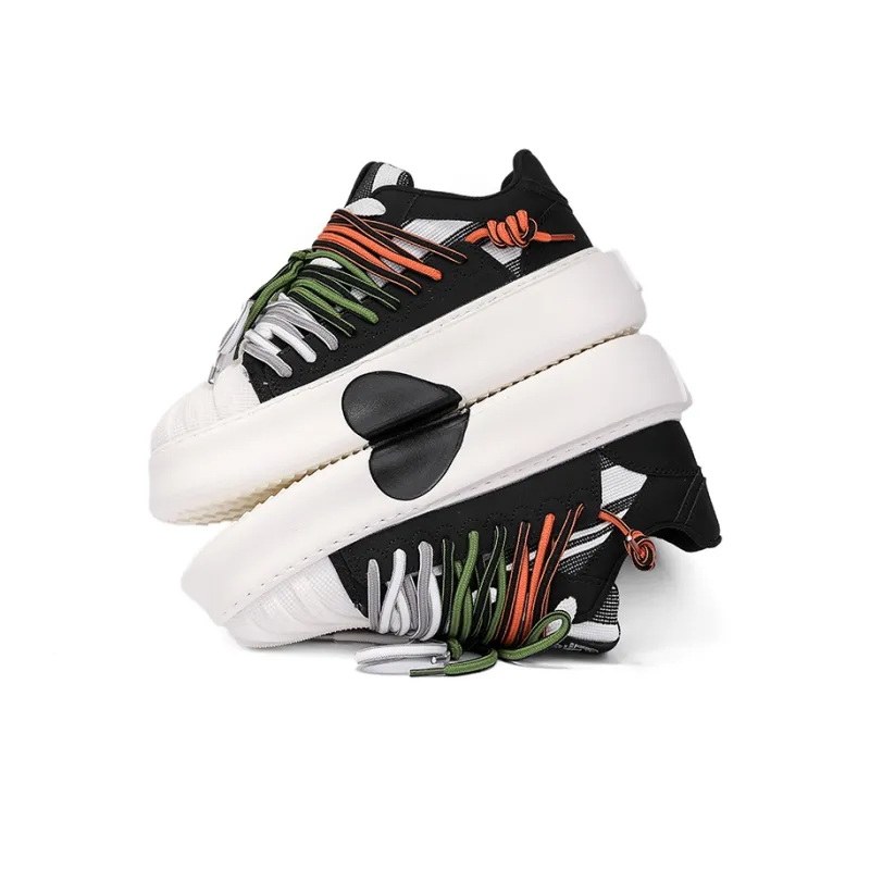 KYMOOU Slip Resistant, Lightweight, And Breathable Low Top Skateboard Shoes Men's-9