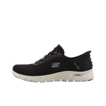 Skechers ARCH FIT VISTA Low Top Casual Shoes Women's Black