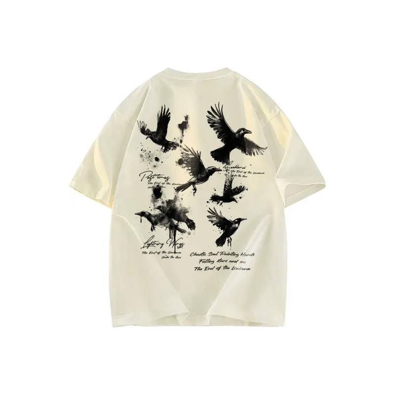 A02 T Shirts Unisex Light Beige Apricot-1