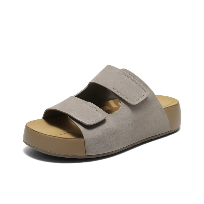BELLE Slip Resistant Slide Slippers Men's-1
