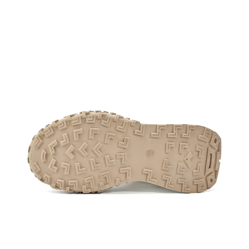 La Chapelle Wear resistant, Lightweight, Breathable, And Non slip. Low Top Casual Shoes Women's Beige Gray Black-4
