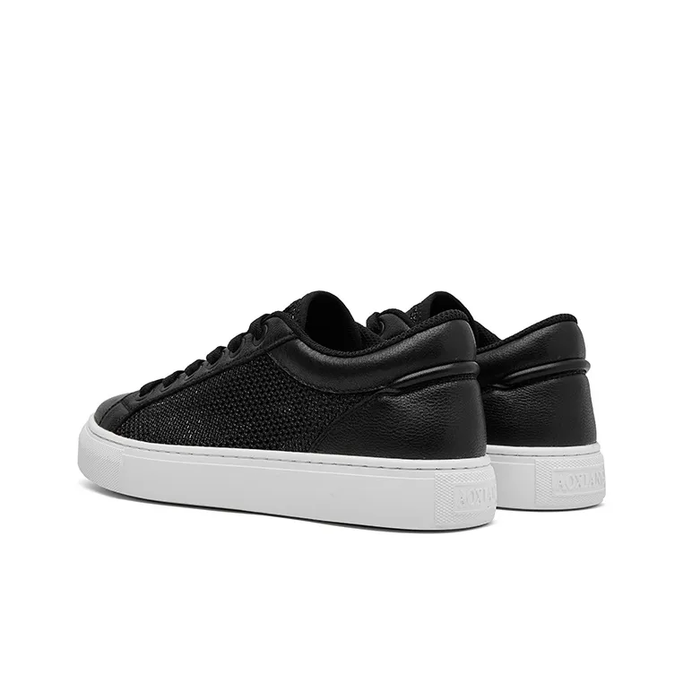 Oak Elephant Low Top Skateboard Shoes Men's Black-3