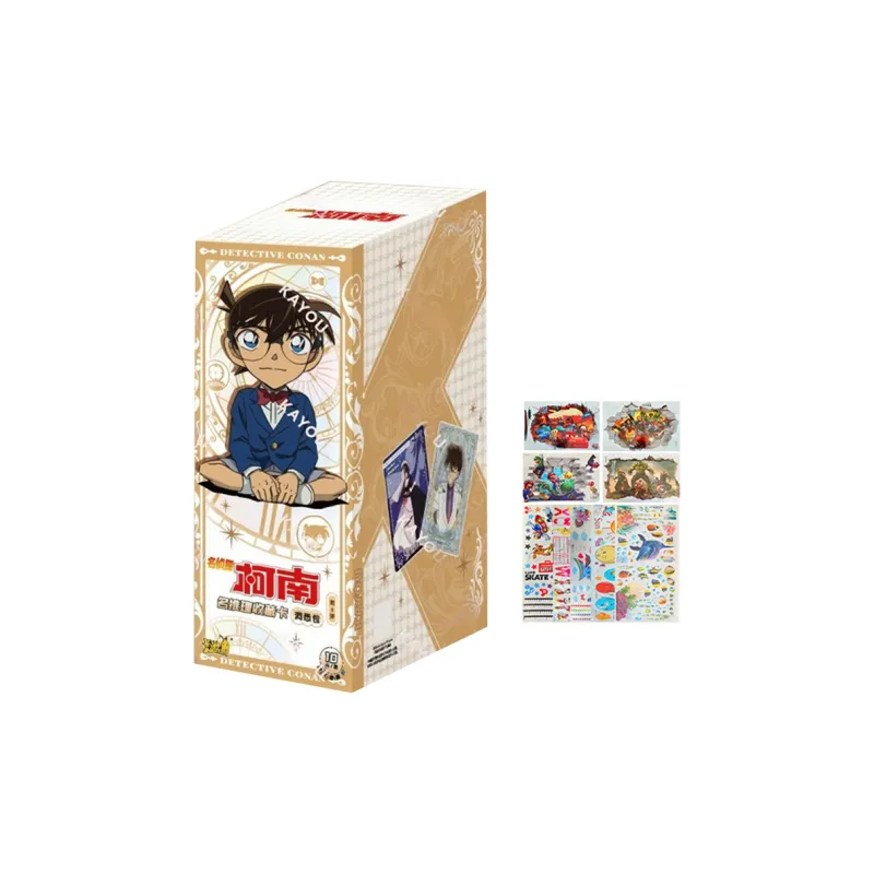KAYOU Detective Conan Case Closed Inference Collectible Card Insight Pack, Volume 6 IP/Anime Cards Whole Box-4