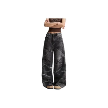 NHZN Jeans Women's Black Gray Color