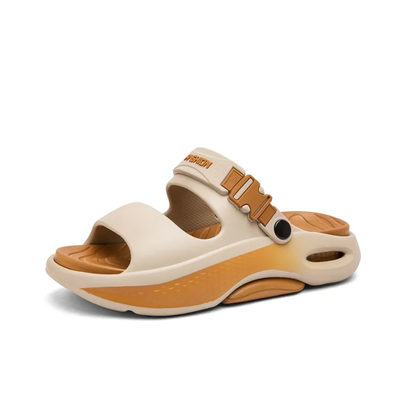 KLAOSD Slip Resistant Abrasion Resistant Slide Slippers Men's-4