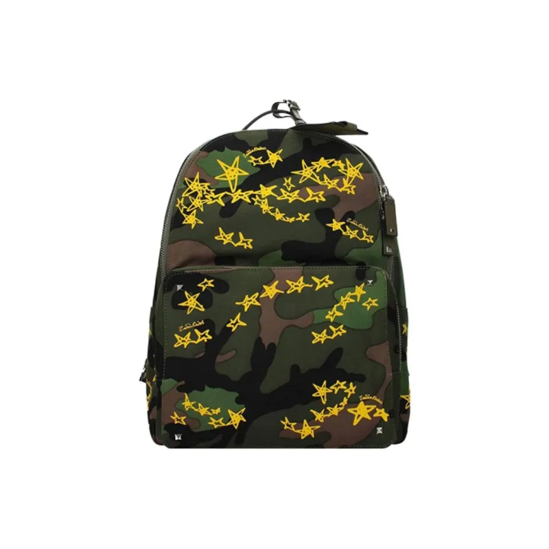 Valentino Denim Backpack Regular Men's Green-0