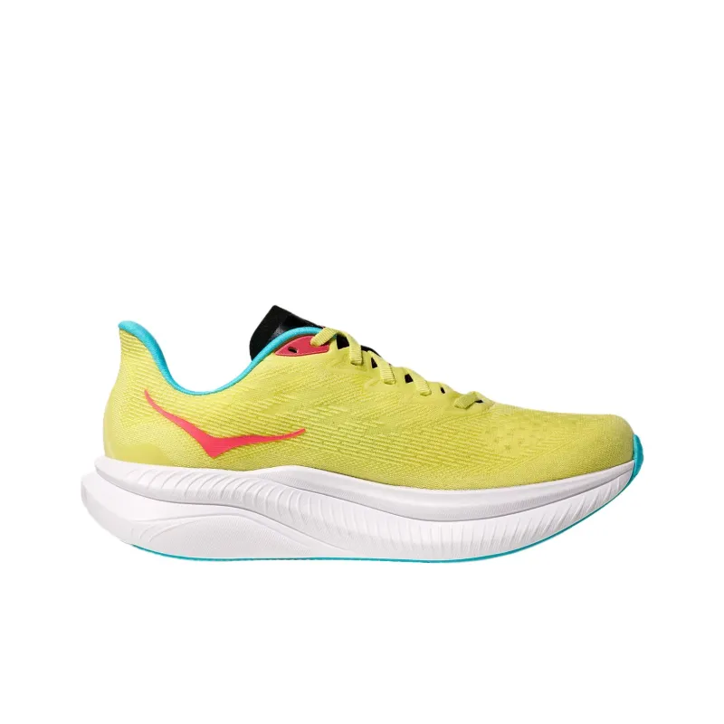 HOKA ONE ONE MACH 6 Low Top Running Shoes Women's Yellow-1