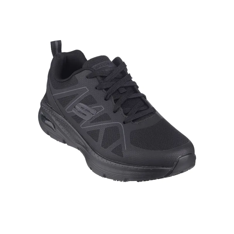 Skechers ARCH FIT SR Low Top Casual Shoes Men's Black-2