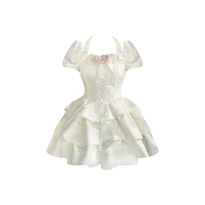 Peaches Peaches Short Sleeved Dress Women's-26