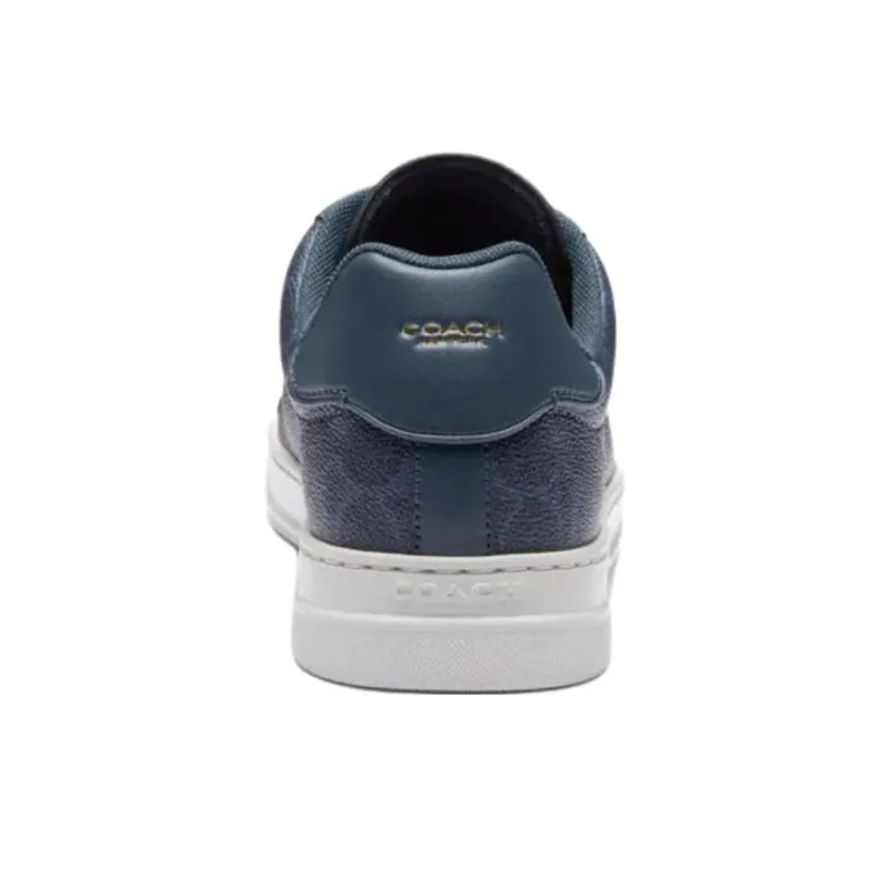 COACH High Line Low Top Skateboard Shoes Women's Blue-4
