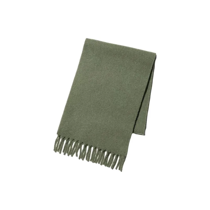 UNIQLO Acrylic, Sheep Wool, Polyamide Knit Scarves Unisex Multicolor-3