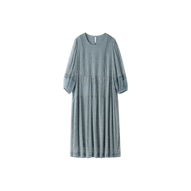 To The West Long Sleeved Dress Women's-9