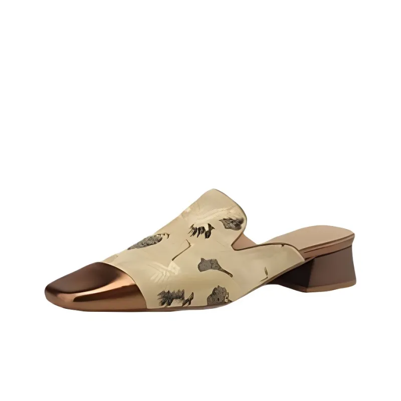 WUJI Abrasion Resistant Slip Resistant Closed Toe Slippers Women's-4