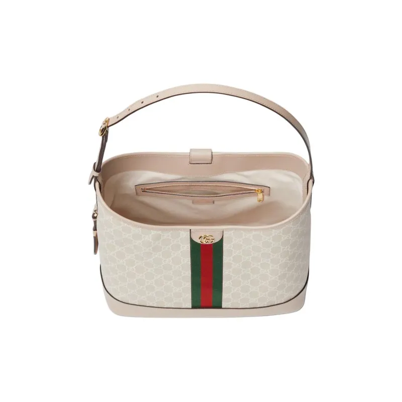 GUCCI Ophidia GG Supreme Canvas Tote Bag, Shopping Bag, Shoulder Bag Tubas Women's Beige & White-5