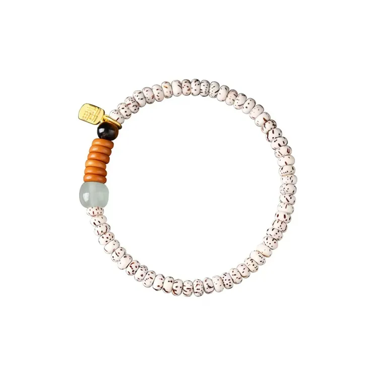 WINGSTOP Star Moon Bodhi Seeds Bracelets Unisex-3