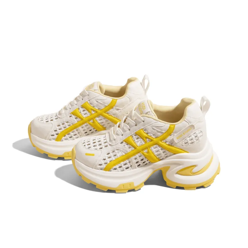 KODI Height Increasing Slip Resistant Low Top Chunky Sneakers Women's-7