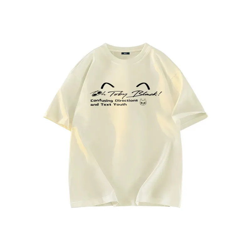 A02 T Shirts Unisex Light Beige Apricot-0