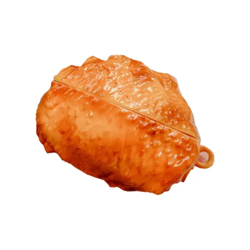 Baohuguang Compatibility Apple AirPods 3/1/2/Pro TPU Minimalist Style Individual Parody Chicken Wings Headphone Cases