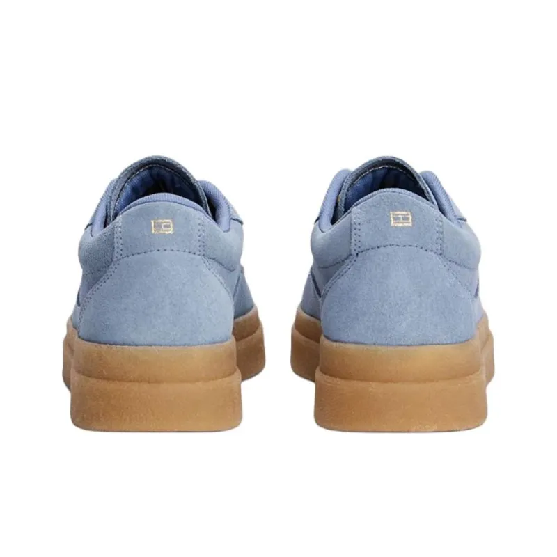 Tommy Hilfiger Trainers Low Top Skateboard Shoes Women's Blue-4