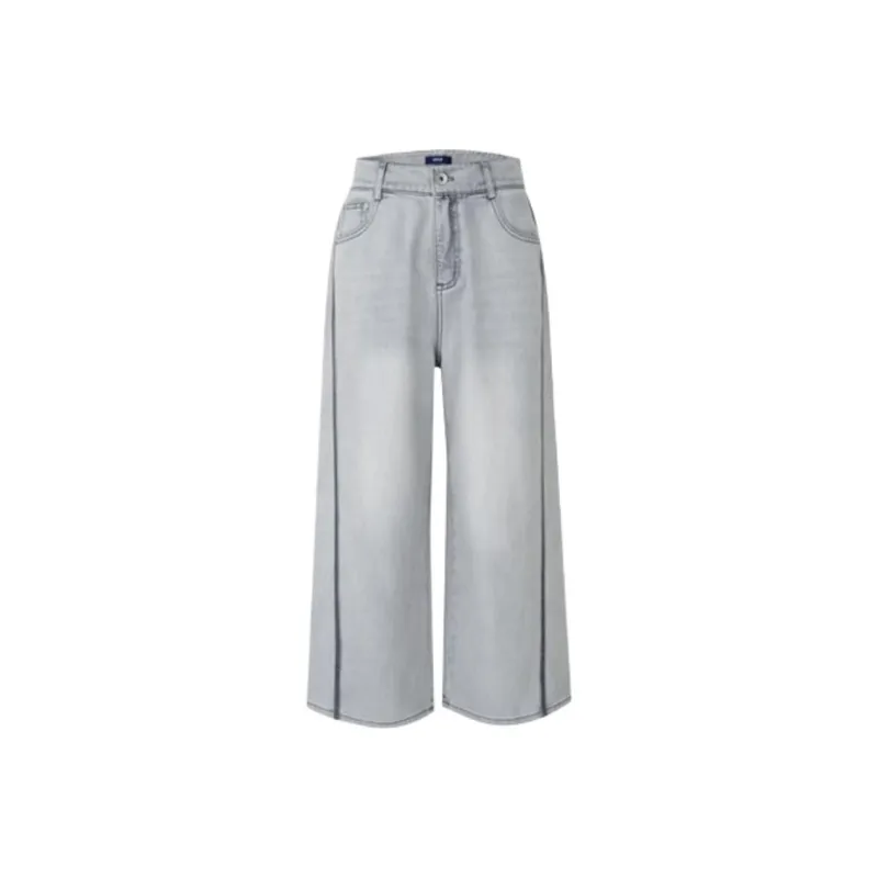 YALIDA Jeans Women's Gray-0