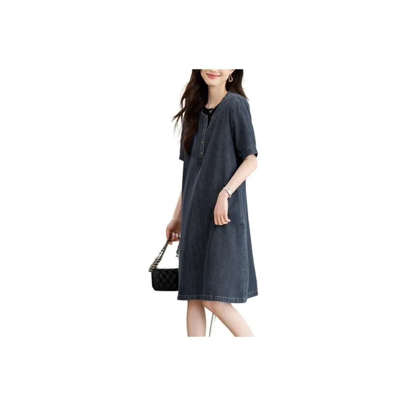 X MOOM Short Sleeved Dress Women's-1