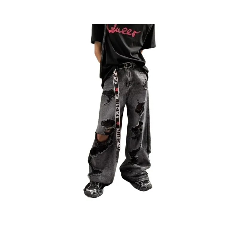 RVANGUARD Jeans Unisex Black Gray Color-0