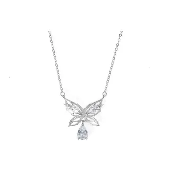 ALI THE FOX Zircon Necklaces Women's