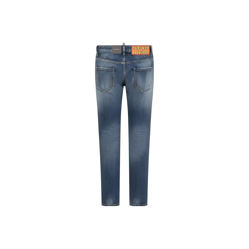 DSQUARED 2 PAC Man Patch Detailed Jeans-1