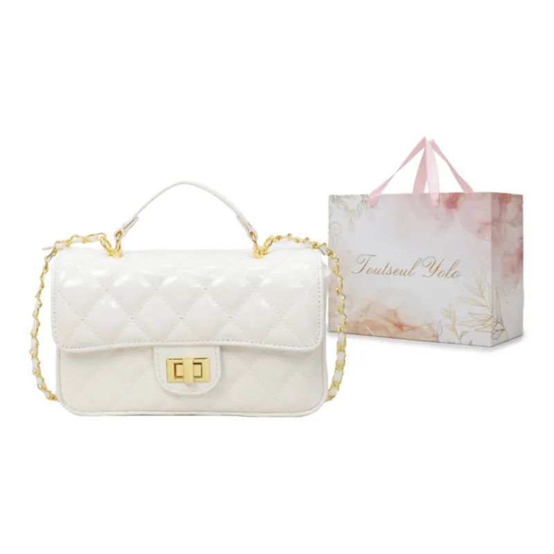 TOUTSEUL YOLO PU Handbag Women's Ecru/Yellow/Black/Burgundy/Pink-23