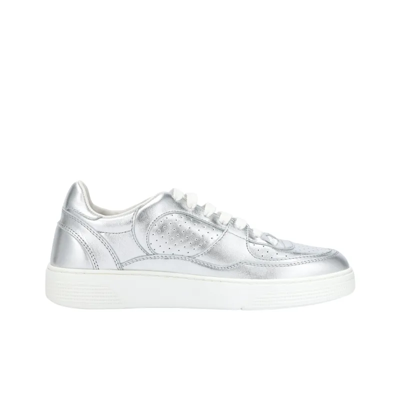 CHANEL Skateboard Shoes Women's Silver-1