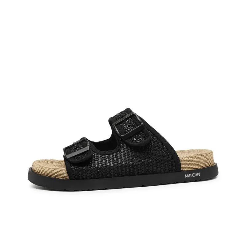 MIIOW Slip Resistant Abrasion Resistant Slide Slippers Men's-3