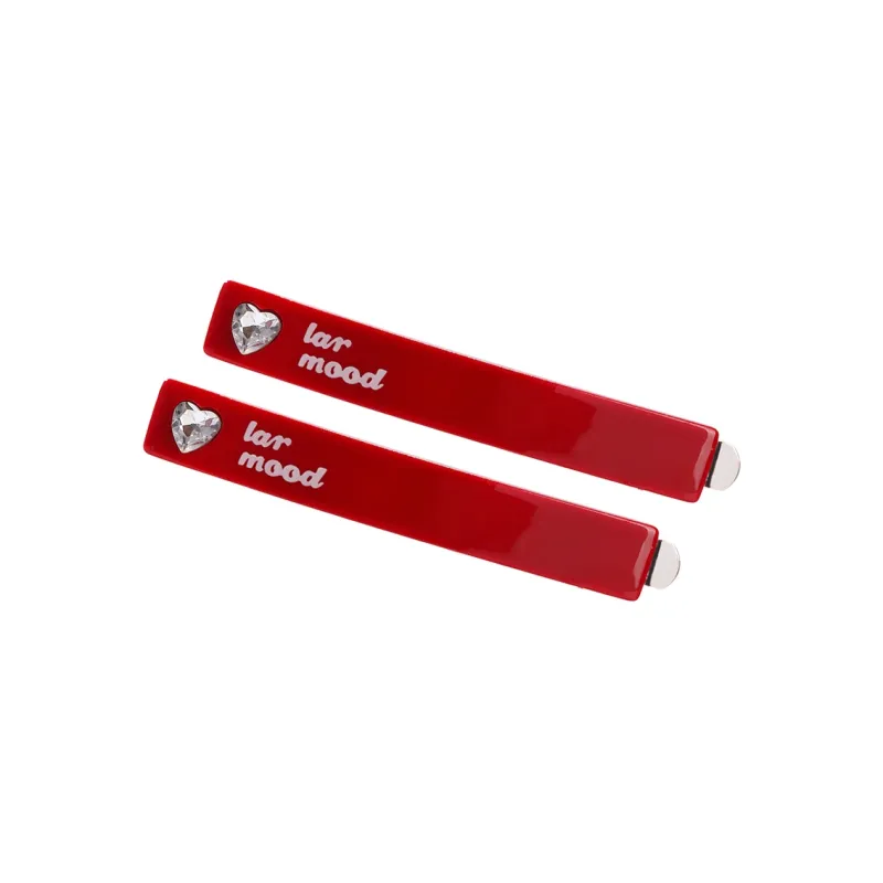 ZANC Acrylic Hair Clips Women's-11
