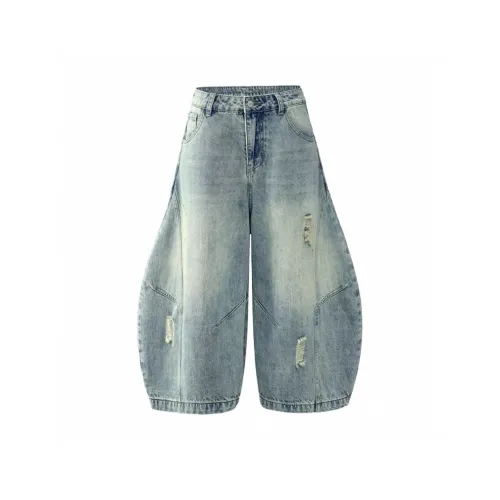KLAMMKICKS Denim Shorts Unisex