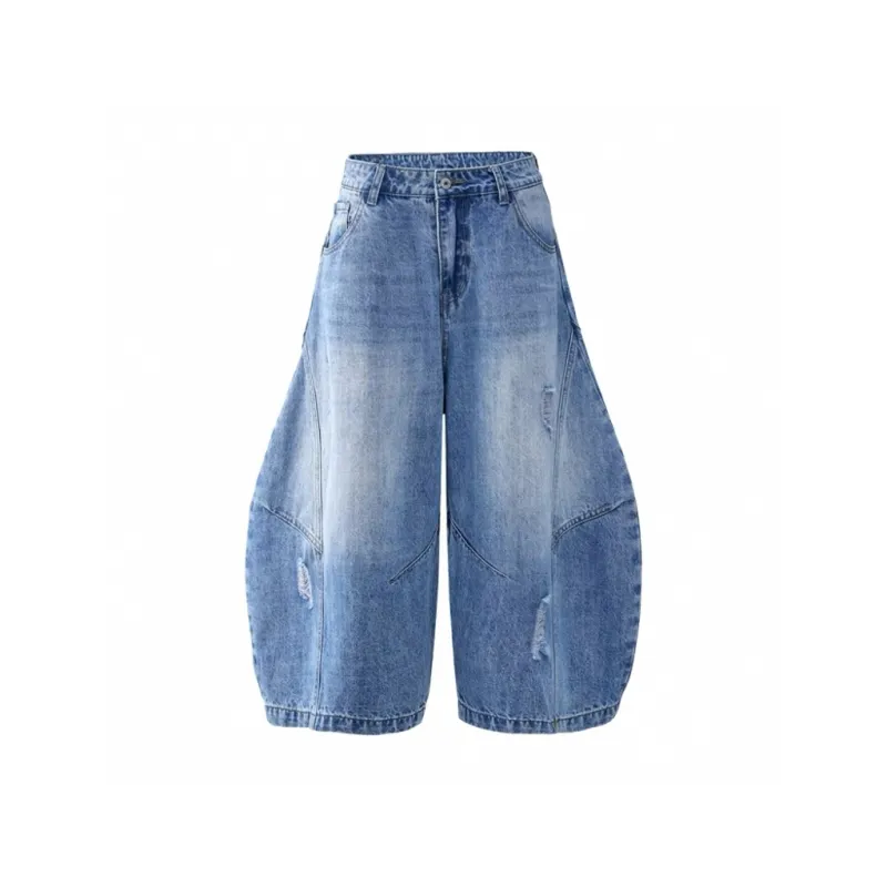 KLAMMKICKS Denim Shorts Unisex-0