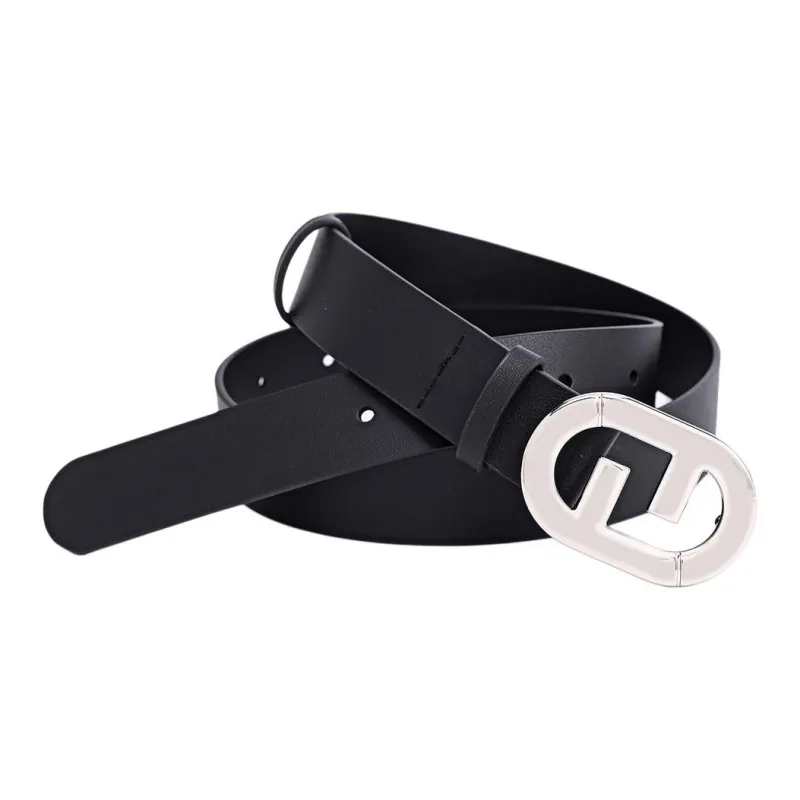 FION PVC Leather Belts Women's 3.2cm-1