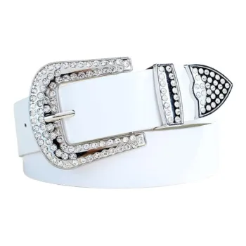 JEANSWEST PU Leather Belts Women's 3.8CM