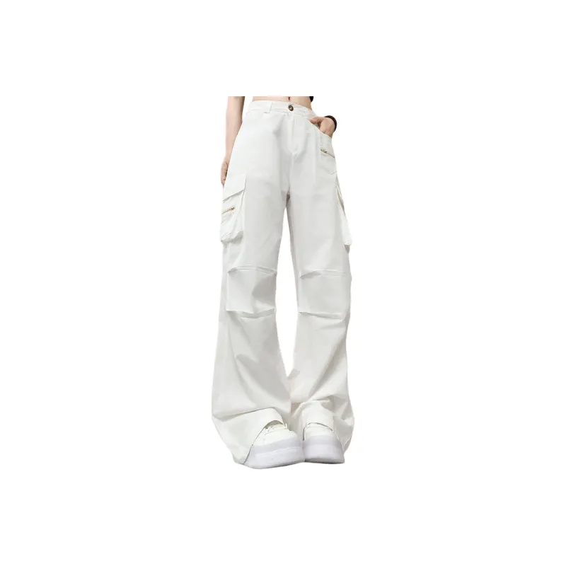 GOSO Cargo Pants Women's White-0