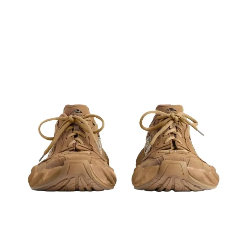 Balenciaga Monday Low Top Chunky Sneakers Men's Brown-3