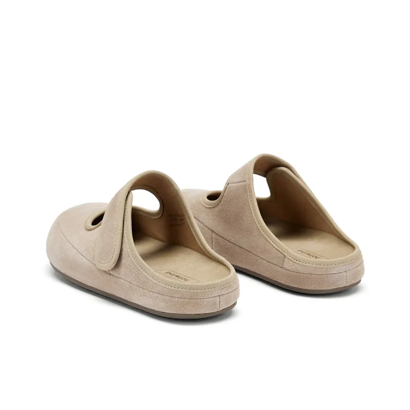 Hotwind Biscuit Boken Collection Rubber Sole Quiet Closed Toe Slippers Women's-10