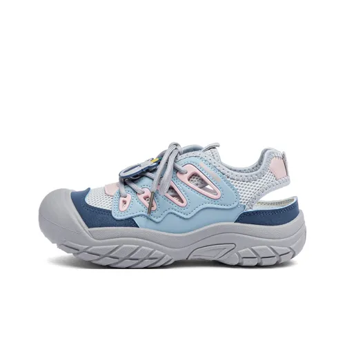 Warrior Beach Sandals Women's Light Blue Deep Blue Gray